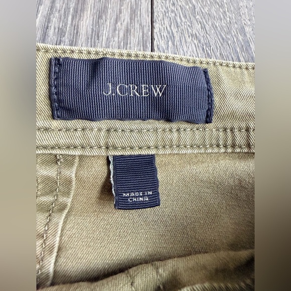 J. Crew Skinny Twill Utility Pants in Olive Green Size 27 - Picture 3 of 7